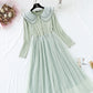 Aging baby collar dress female French first love small fragrance  4303