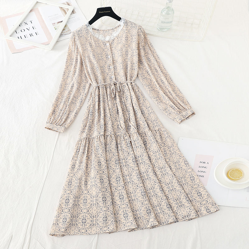 Spitze Spitzenkragen Knopf hoher dünner Bund Kleid Taille 3931