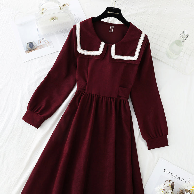 New style square pilot style, knee deep, small black skirt  4055