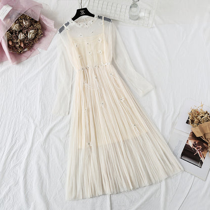 Three dimensional flower suspender bottomed skirt fairy super fairy series  4355