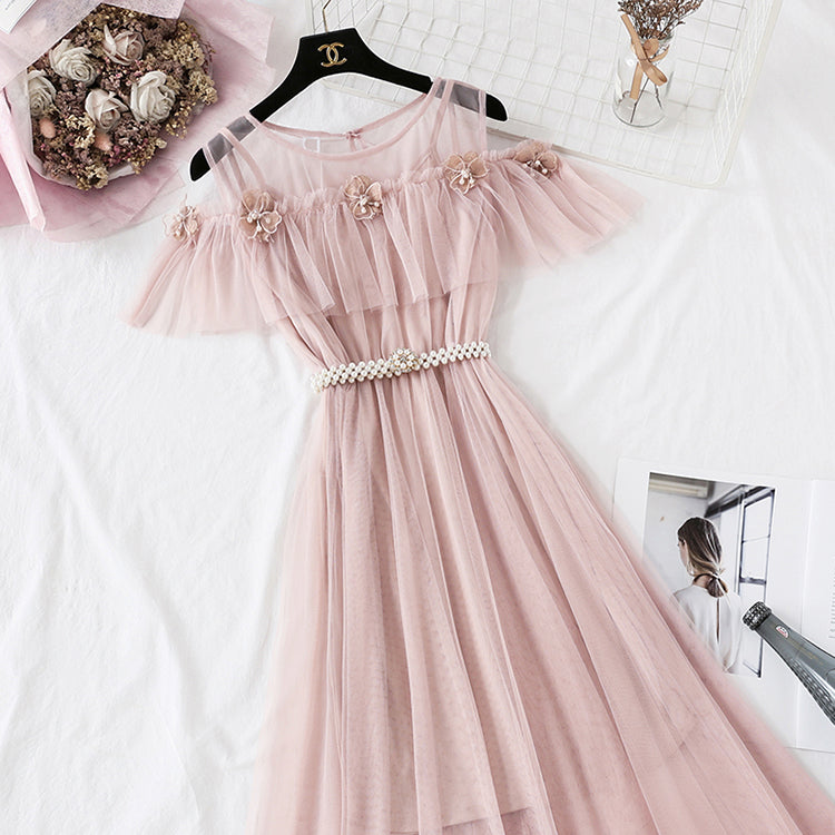 French Platycodon grandiflorum long skirt is super xiansen sweet  4341