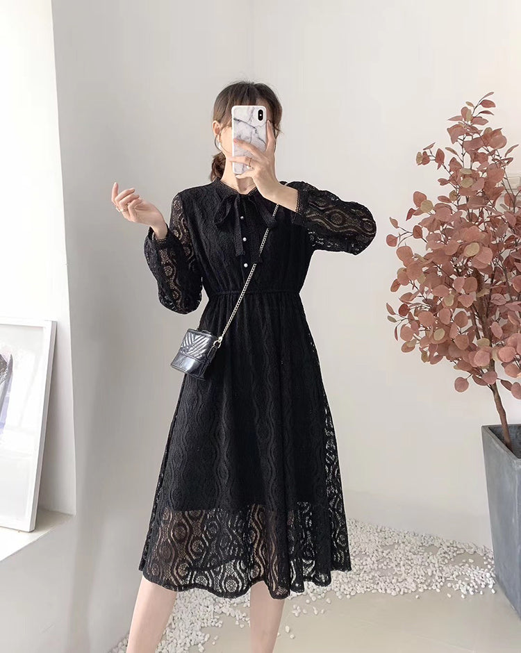 Langärmliger Knierock 3870 der Göttin mit hohem und dünnem Temperament