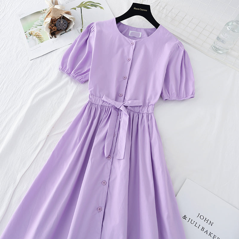 Französischer Taillenabschlussrock mit dünnem Temperament 4161