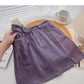 Corduroy High Waist Hip Wrap Skirt  5292