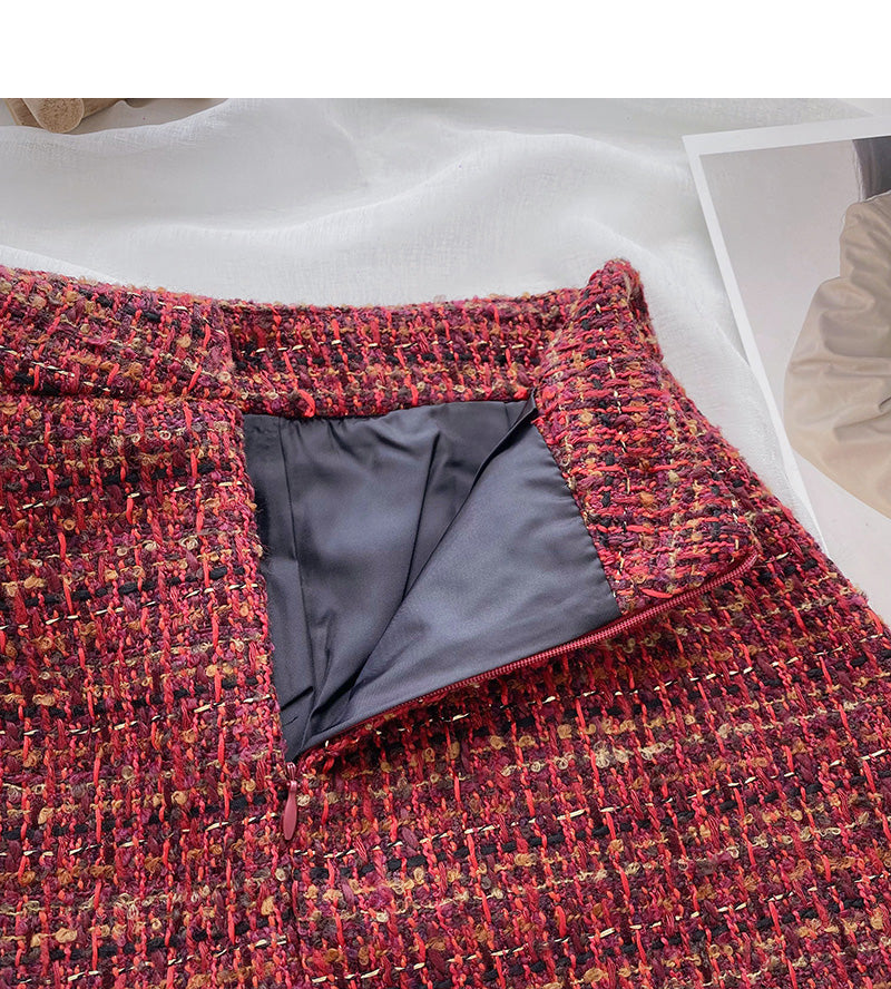 New high waist fashionable retro personalized Hip Wrap Skirt  5568