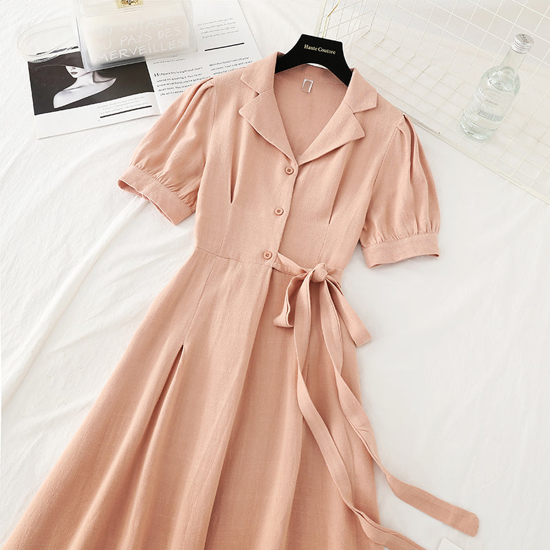 Kleiner duftender Wind, schmaler Rock, kalter Wind, langer Retro-Rock 4198