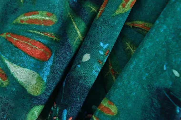 Printemps et été, jupe trapèze, petite jupe fleurie taille haute 3585