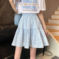 New , heavy embroidery skirt, A-line skirt  3550