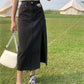Denim skirt, summer, new style, slim and buttock length skirt  3659
