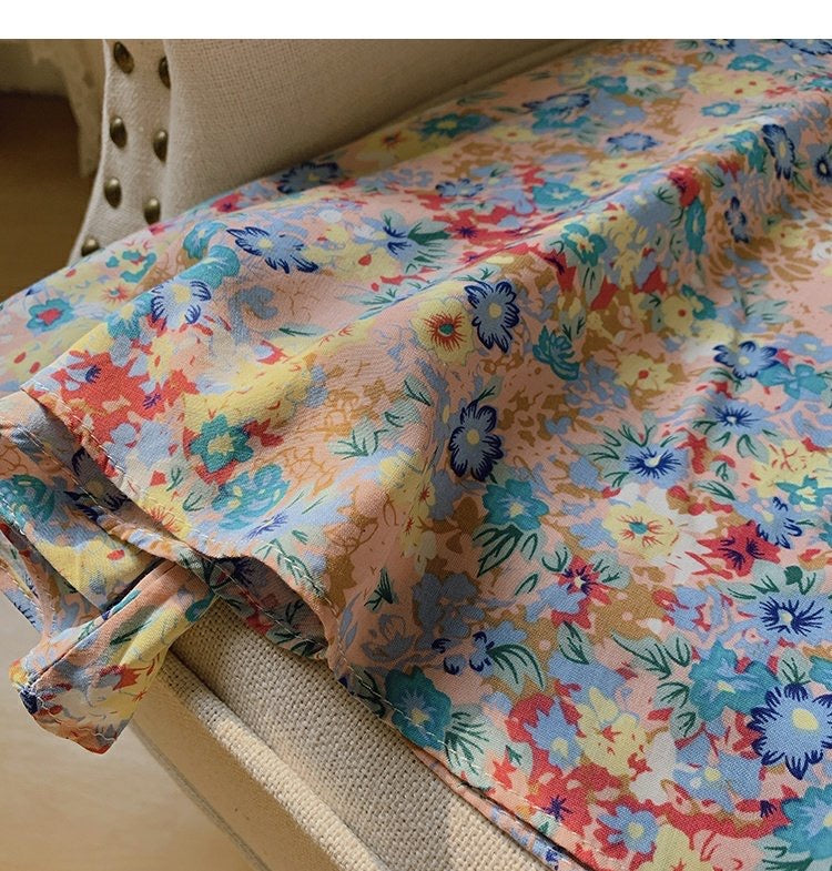 Jupe Sweet Little Daisy, jupe d'été en coton 3563